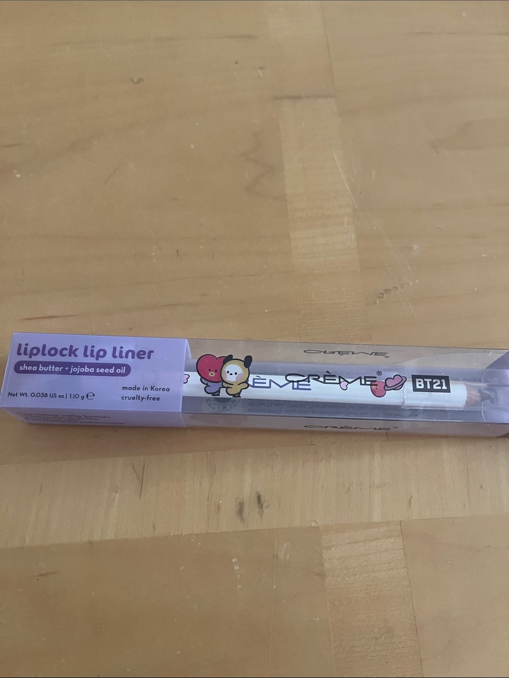 Le crème BT21 Lilock Lip Liner - Pink